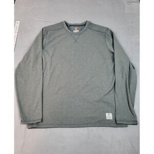 Rugged Elementโ Shirt Mens Medium Gray Crew Neck Utility Stretch Durable Work